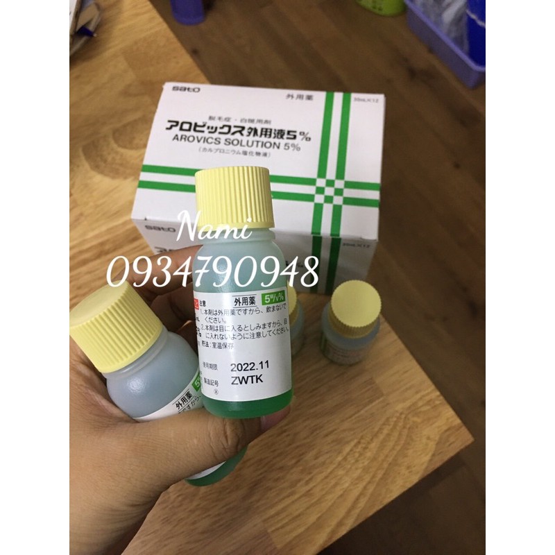 Thuốc bôi kích thích mọc tóc SATO 30ml Nhật Bản