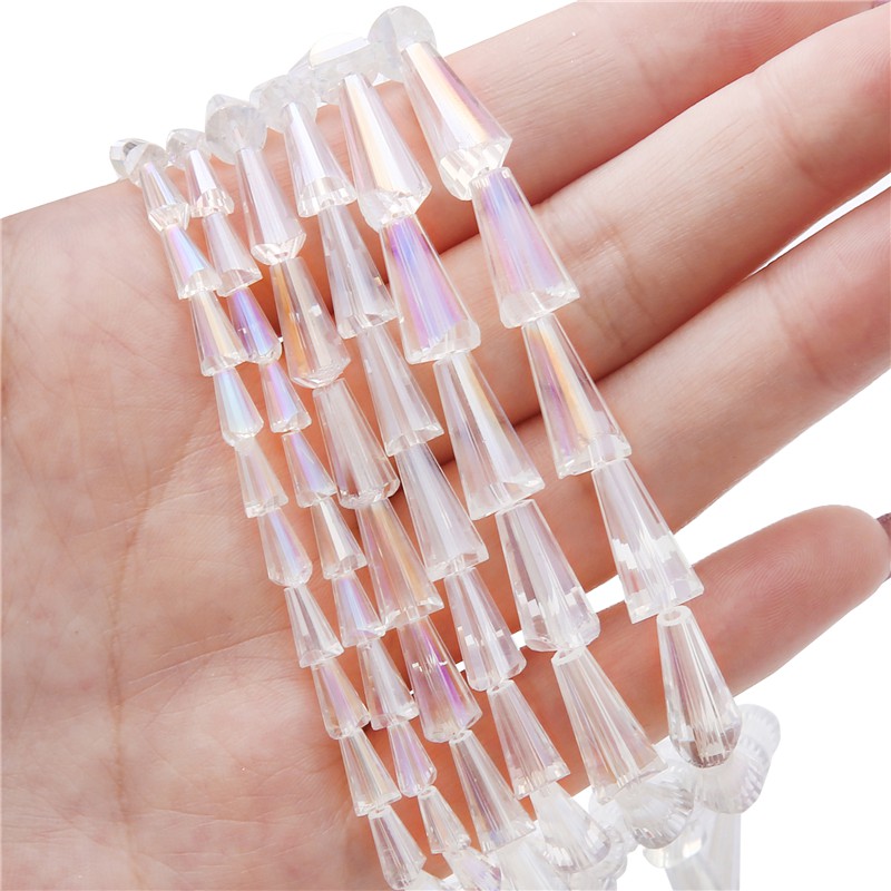 Beadia Hạt Pha Lê Thủy Tinh Dùng Làm Trang Sức Vòng Tay/Mặt Dây Chuyền