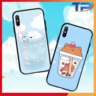 Ốp lưng Xiaomi Redmi Note 10 Pro/ 10/ 9S / 9 Pro/ 9T / 9C / 9A /9 hình Ly Trà Sữa Cute 04