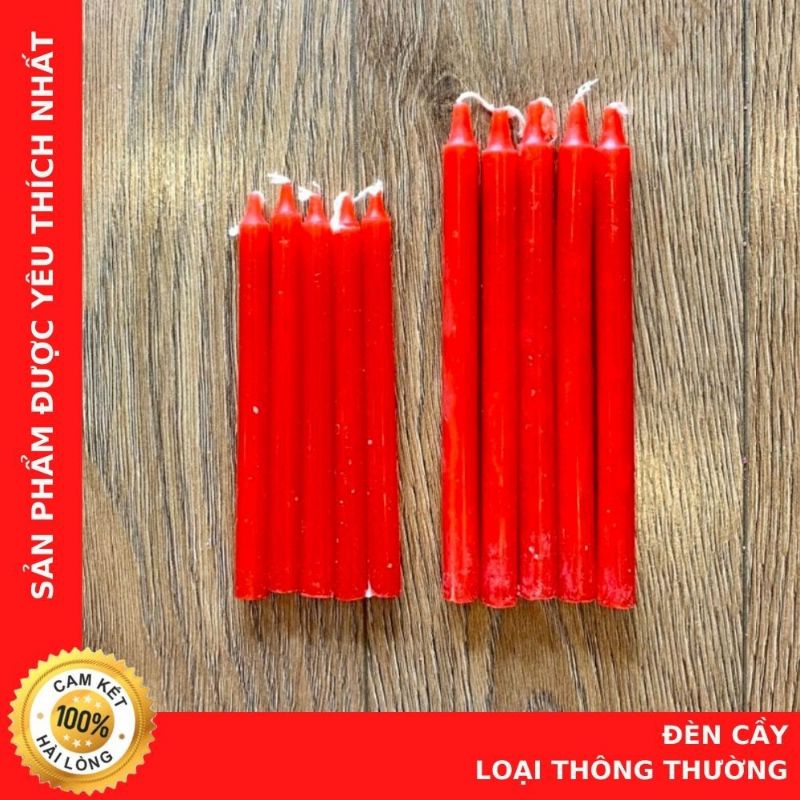 Combo 20 cây đèn cầy (nến) size nhí để cúng sao,sinh nhật,rước đèn trung thu