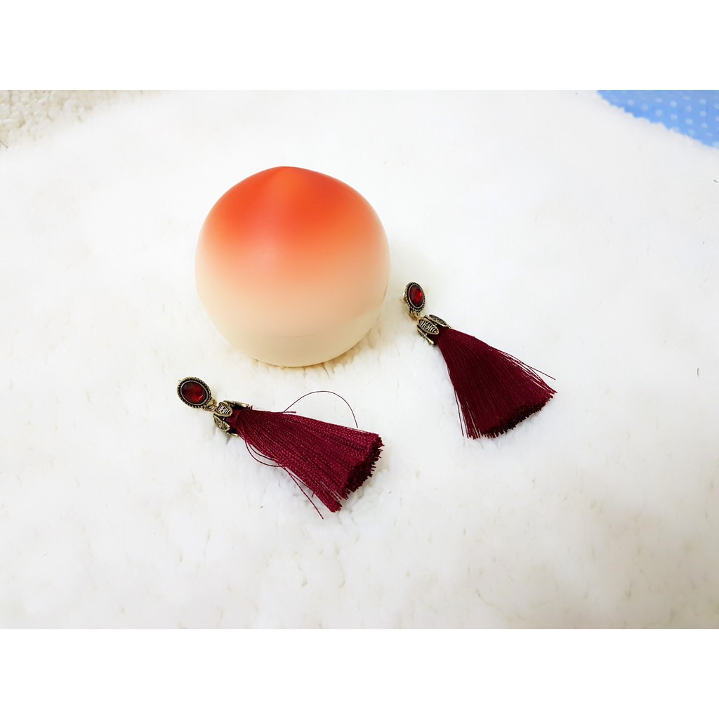 [ xả kho ] - KHUYÊN TAI VẢI CÁCH ĐIỆU ĐEO THỰC TẾ CỰC SANG