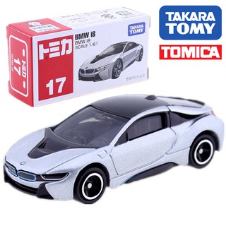 Xe mô hình Tomica No.17 BMW i8, đồ chơi cho trẻ từ 3 tuổi, thương hiệu Nhật Bản Fullbox Chính Hãng Takara Tomy - Victoys
