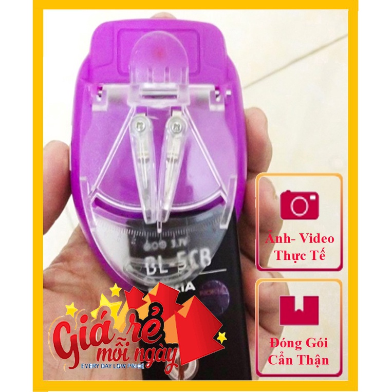 Sạc pin đa năng chân kẹp điện thoại - Bộ sạc Nokia Samsung