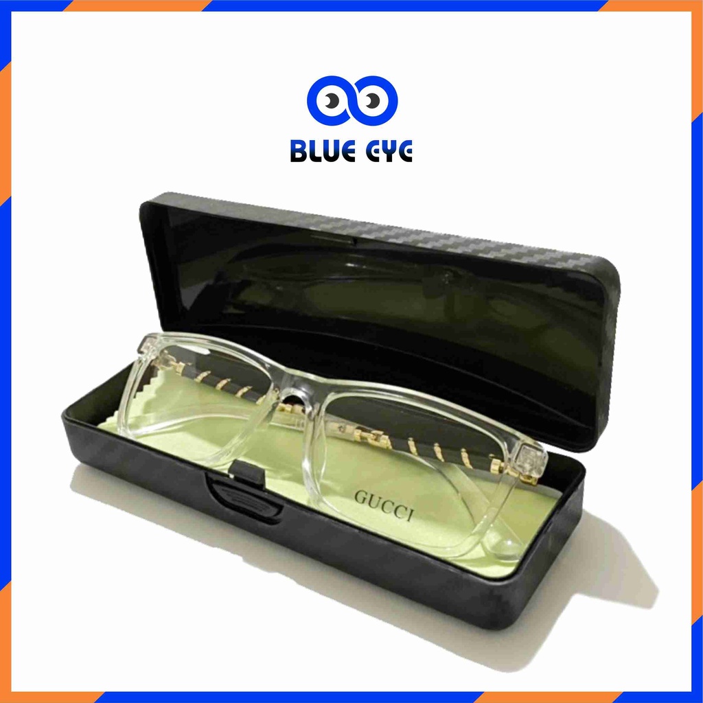 Gọng kính gucci mắt vuông thời trang nam nữ