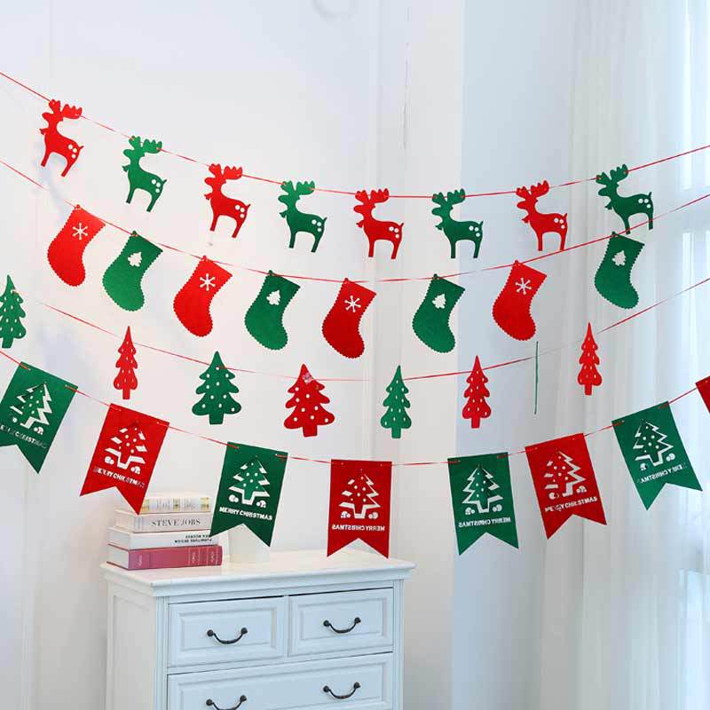 Dây Cờ Treo Trang Trí Giáng Sinh