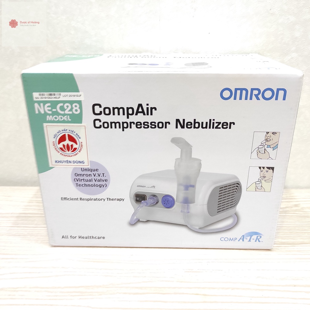 MÁ́Y XÔNG MŨI HỌNG OMRON NE-C28