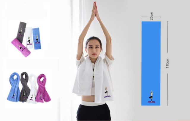 KHĂN THỂ THAO LAU MỒ HÔI CHUYÊN DÙNG YOGA CAO CẤP