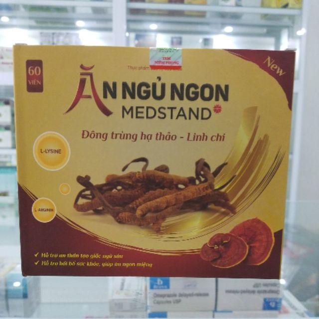 Viên Ăn Ngủ Ngon Medstand- Hộp 60 Viên