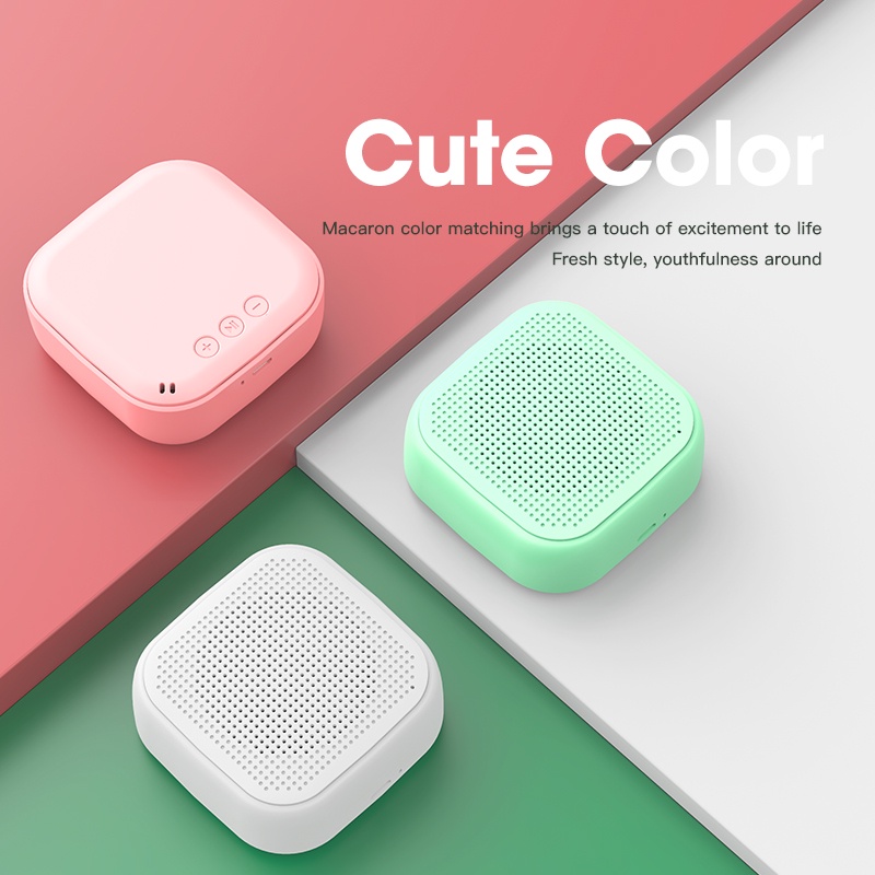 Loa Bluetooth Không Dây Di Động Mini 2021, Loa Siêu Trầm Rảnh Tay Có Micro Máy Phát Nhạc Âm Thanh Vòm Âm Thanh Nổi 360 °