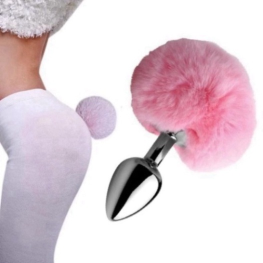 Đuôi thỏ Bunny Cosplay lông xù bông dễ thương cute sexy quyến rũ gợi cảm phong cách Gothic BDSM cho bạn gái ảnh thật | BigBuy360 - bigbuy360.vn