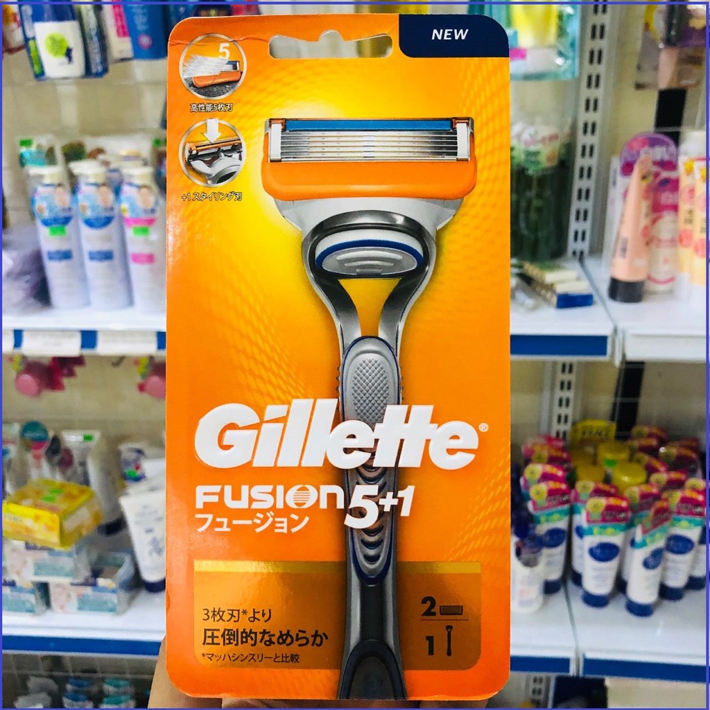 Dao Cạo Râu Gillette Fusion 5+1 - Nhật Bản.