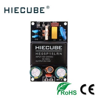 Nguồn xung cách ly HIECUBE AC-DC 5V/3A có EMC