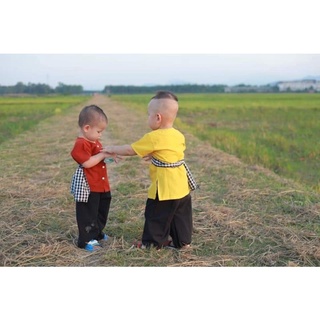 Áo bà ba tay ngắn cho bé