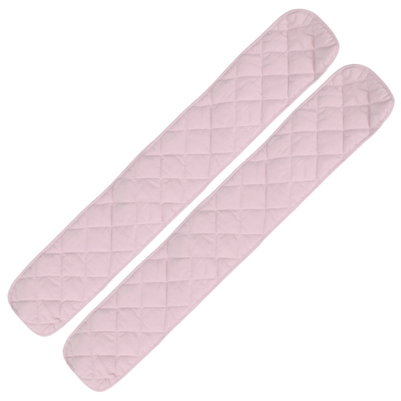 Vỏ Bọc Hàng Rào Chắn Giường Màu Trơn Chống Cắn Bảo Vệ An Toàn Cho Bé