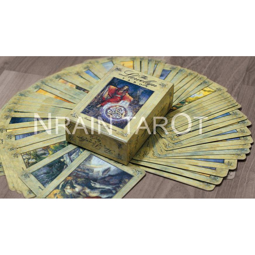 Bộ bài tarot Llewellyn~7,2x10 cm-bài Việt Nam chất lượng tốt
