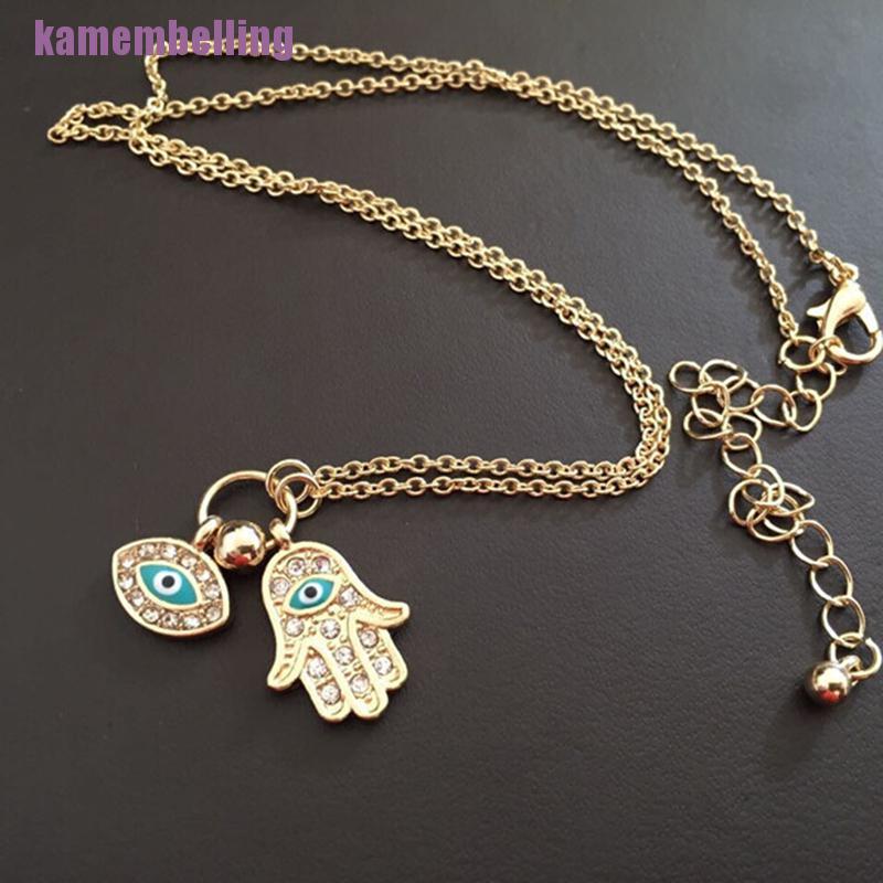 Vòng cổ Mặt Hình Bàn Tay Hamsa Độc Đáo