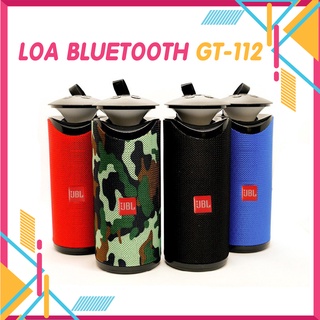 Loa Bluetooth Mini💖Xả Lỗ Xin 5 Sao💖Loa Không Dây Mini Cầm Tay Có Đèn Led Cắm USB,Thẻ nhớ - Mã GT112