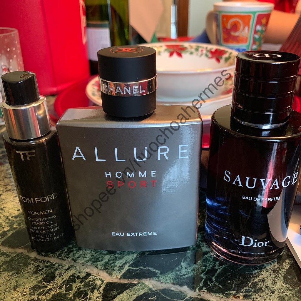 [nuochoachinhhang] Nước Hoa Nam  Chà Neo ALLURE HOMME SPORT [CÓ VIDEO]