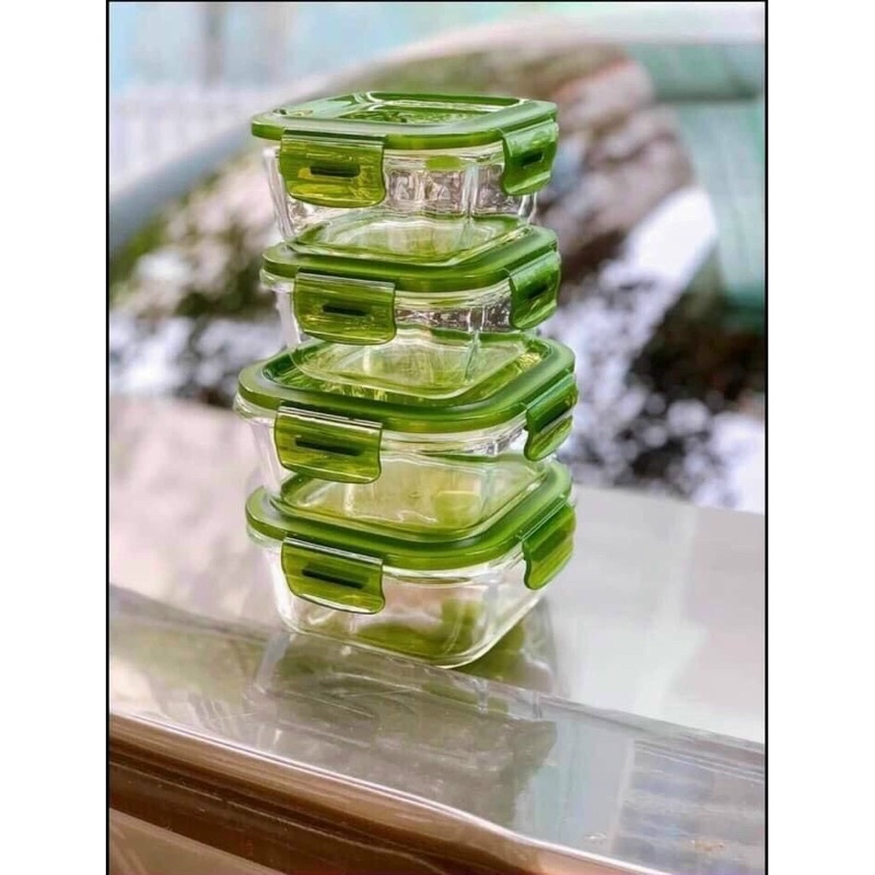 Hộp thủy tinh 520ml