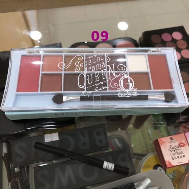 (Hàng Mới Về) Bảng Phấn Mắt + Má Hồng Madam Gie | BigBuy360 - bigbuy360.vn