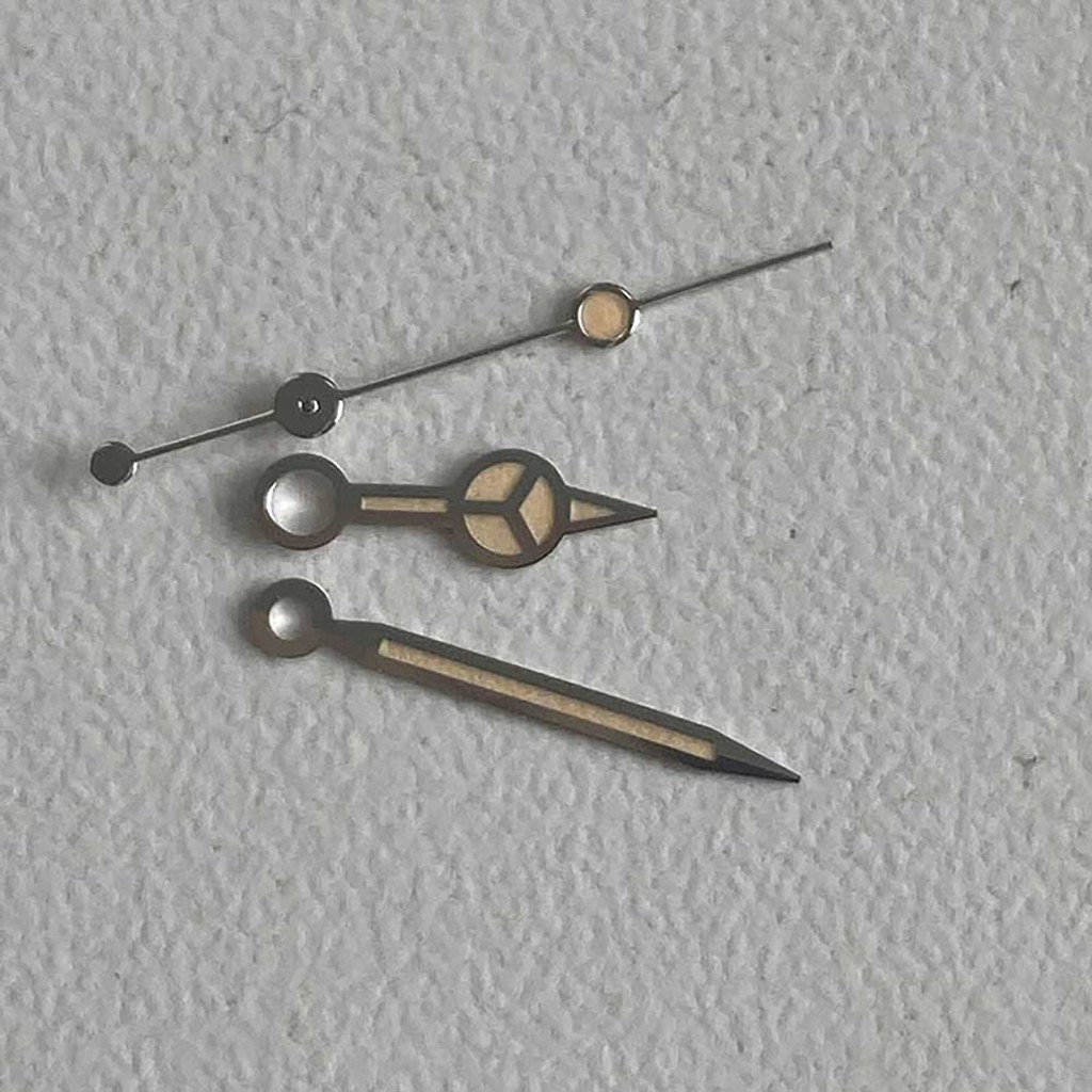 Bộ Ba Kim Đồng Hồ Nhọn Màu Xanh Lá Cây Phát Sáng NH35 / 36 8215