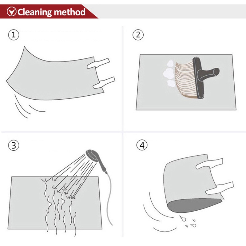 Thảm Cửa Lót Sàn Thấm Hút Tốt Kiểu Dáng Bán Nguyệt Thời Thượng Cho Ngôi Nhà