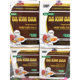 Gel uống dạ dày Dạ Kim Đan giảm acid dịch vị .ợ hơi .Ợ chua .Bảo vệ niêm mạc dạ dày