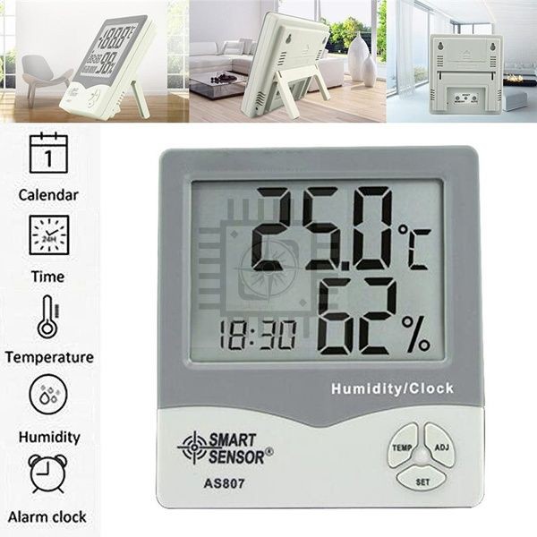 Nhiệt Ẩm Kế Smart Sensor AS807