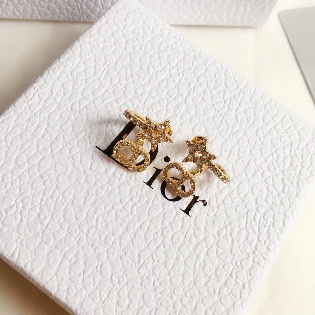 DIOR Bông Tai Thời Trang Hình Ngôi Sao Năm Cánh