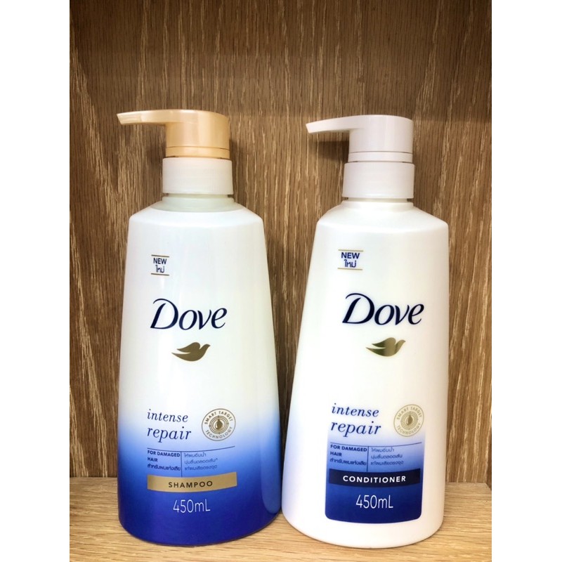 Dầu gội & dầu xả Dove Thái Lan 450ml