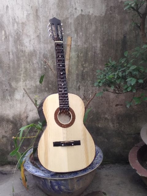 Đàn Guitar classic gỗ thông OG50. TẠI KHO XƯỞNG . Tăng hướng dẫn học cơ bản