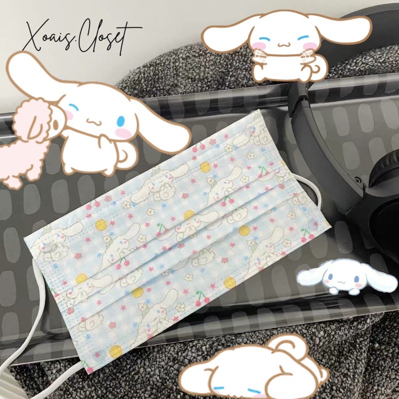 Khẩu trang Cinnamoroll người lớn mẫu 11 | WebRaoVat - webraovat.net.vn