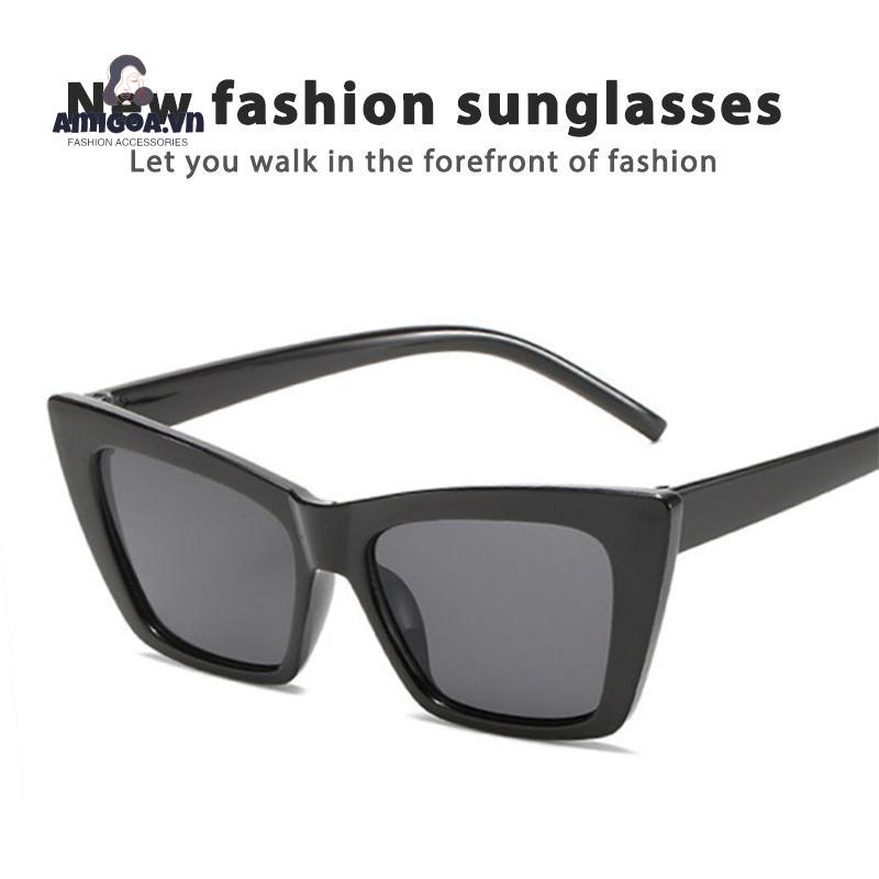 Kính Mát Gọng Vuông Phong Cách Cổ Điển Thời Trang Cho Nữ