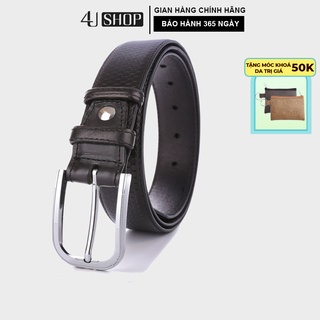 Thắt Lưng Nam Da Bò 4U Vân Lục Giác Ấn Tượng T229T37