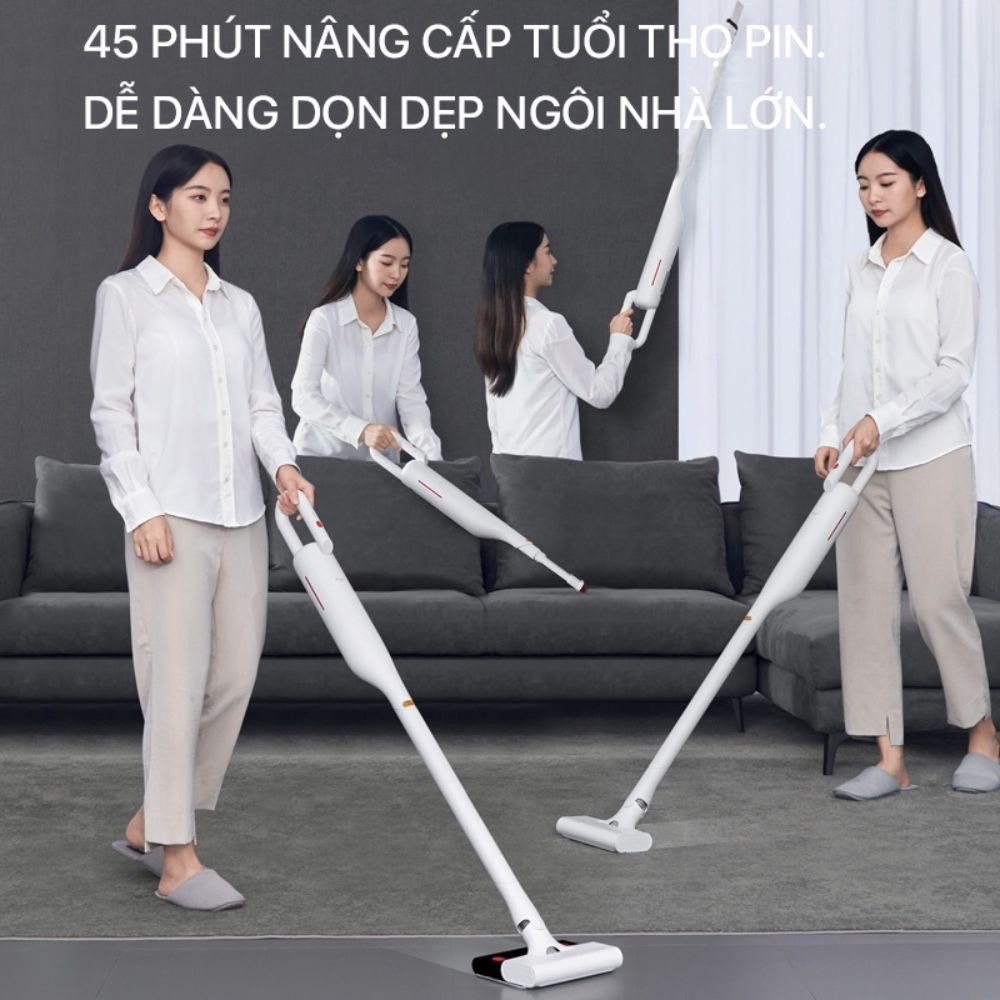 Máy Hút Bụi Lau Nhà Không Dây Cầm Tay Deerma VC01 Max Chính Hãng FullBox bảo hành 24 tháng - Kim Long Store | BigBuy360 - bigbuy360.vn