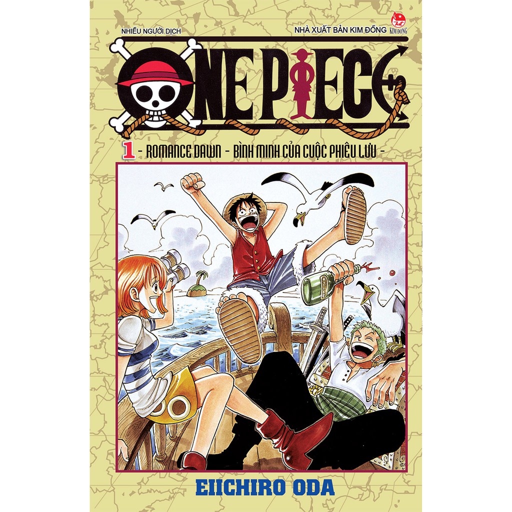 Sách -  One Piece (bìa rời) - Cập nhật từ tập 1