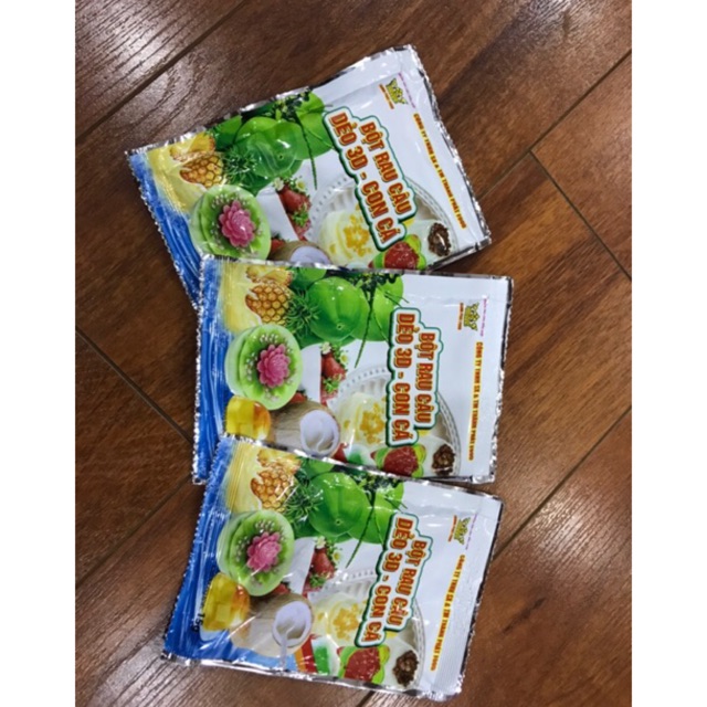 Bột rau câu con cá dẻo 3D giòn( Thành Phát)