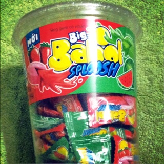 Kẹo singum Bigbabol dưa hấu 1 hủ 280g