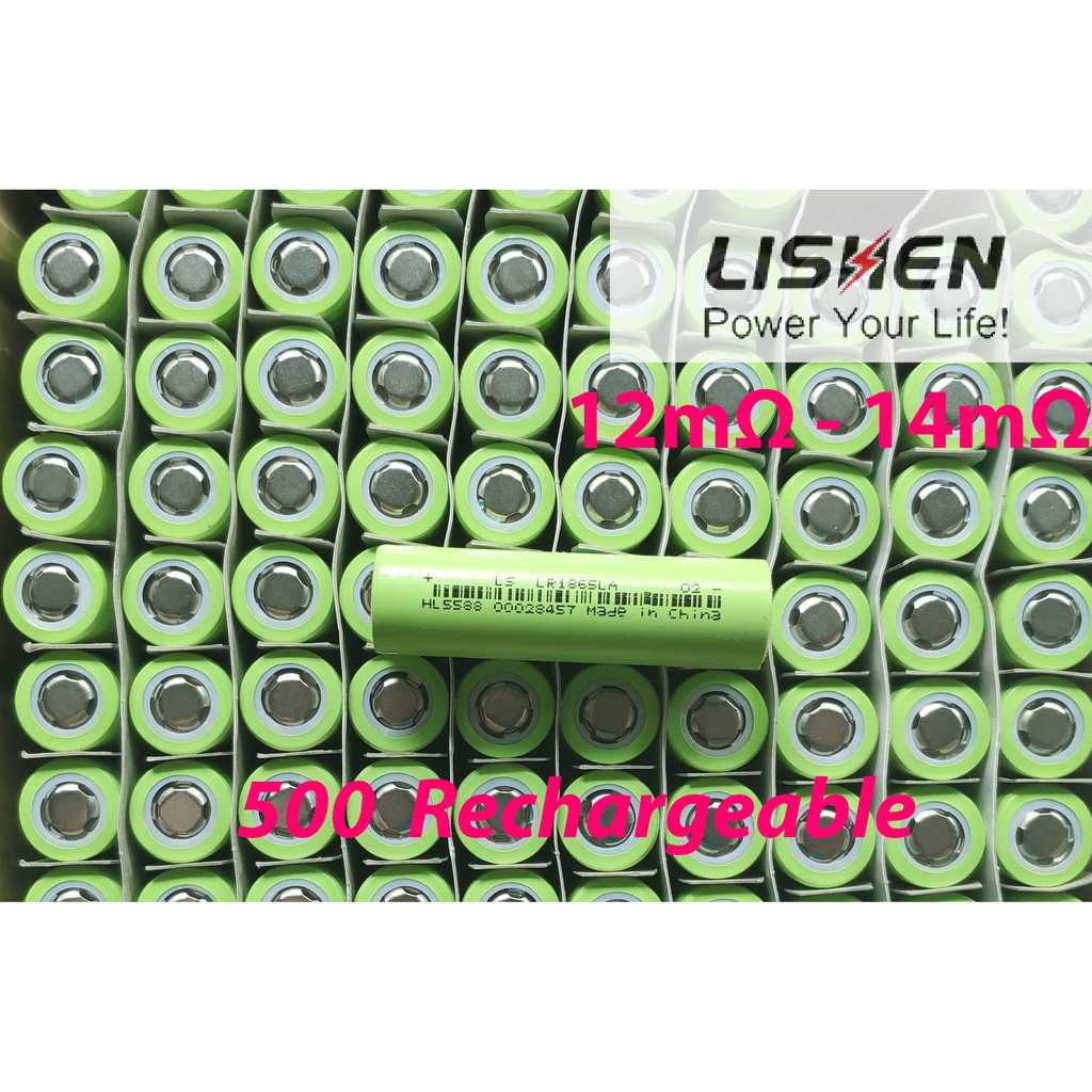 Cell pin LS Lishen 2000mAh (Dòng Xả 10c) công suất cao cho xe điện, máy khoan, máy mài, máy bắn vít
