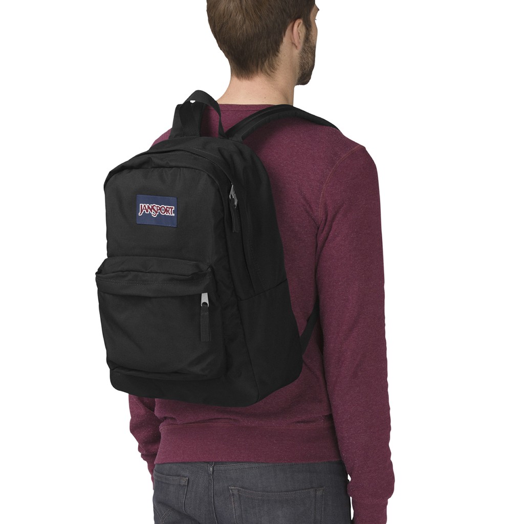 Jansport (Hàng Mới Về) Túi Đeo Chéo Màu Đen Chính Hãng Chất Lượng Cao