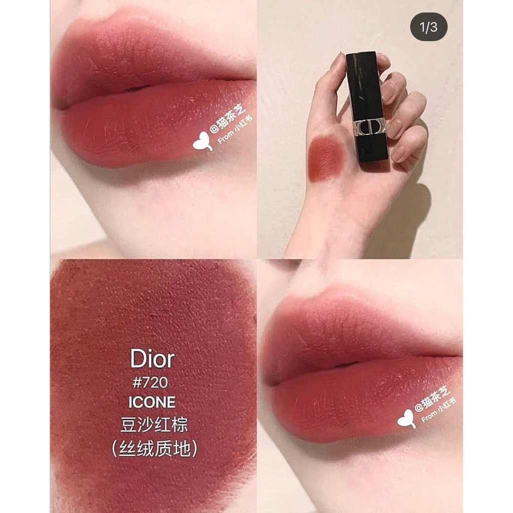 [𝘊𝘩𝘪́𝘯𝘩 𝘏𝘢̃𝘯𝘨] Son Dior Rouge Velvet 840 999 720 760 080 fullsize fullbox | BigBuy360 - bigbuy360.vn