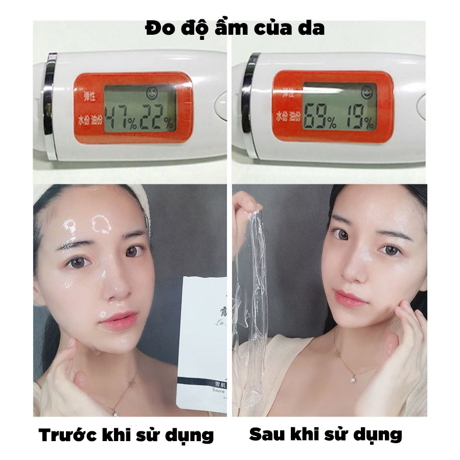 Mặt nạ thạch Collagen dưỡng ẩm và chăm sóc da siêu cấp Lu Meng Shi