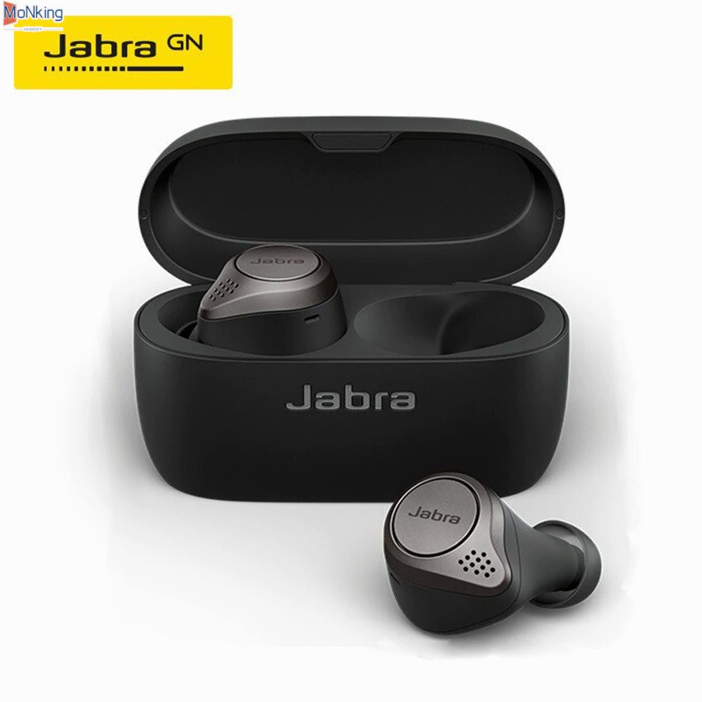 Jabra Elite 75T Thật Tai Nghe Nhét Tai Không Dây Bluetooth-Tiếng Ồn Chủ Động-Loại Bỏ Gốc 1:1 -MKSHOP