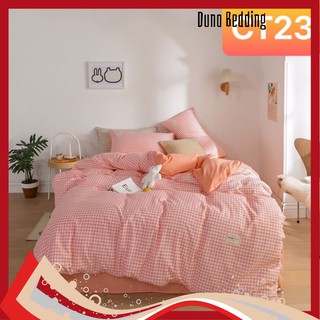 Bộ chăn ga gối cotton tc kẻ ❤️ freeship ❤️ nhiều mẫu mã đa dạng