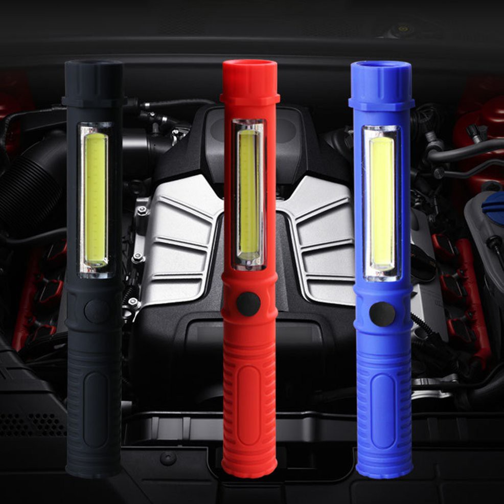 Đèn pin led cob 1000 lumens đế nam châm đa năng tiện lợi