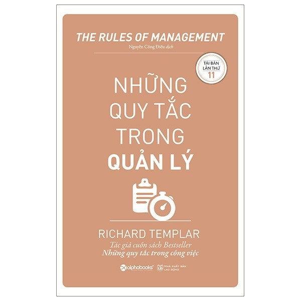 Sách - Những quy tắc trong quản lý