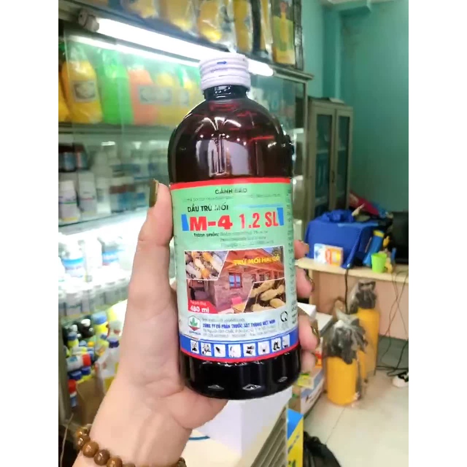 Dầu trừ mối, mọt M4 - Thuốc trừ mối