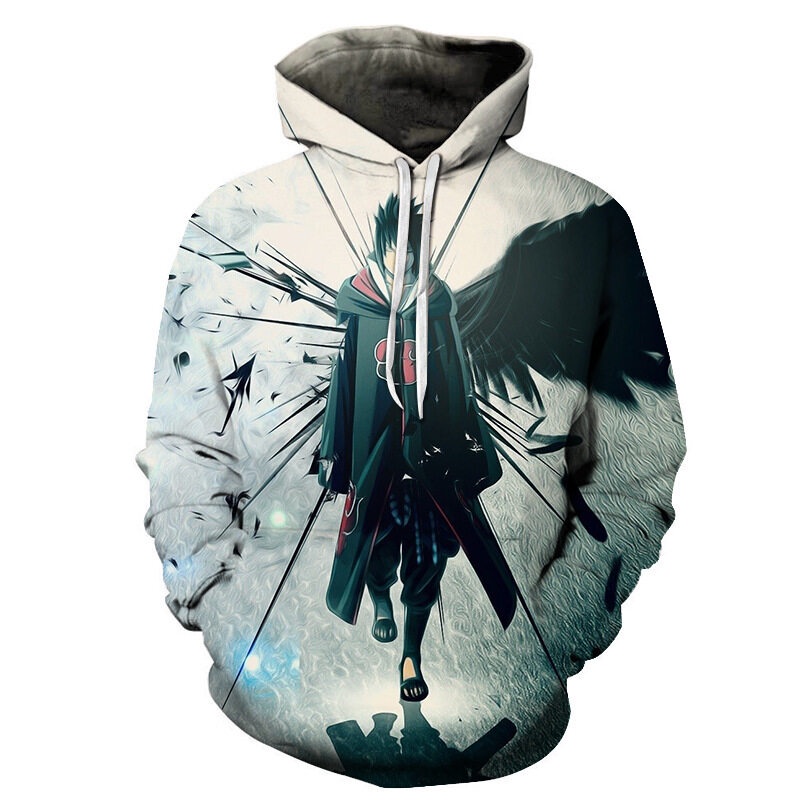 Áo Hoodie In Hình Naruto 3D Thời Trang Cho Nam
