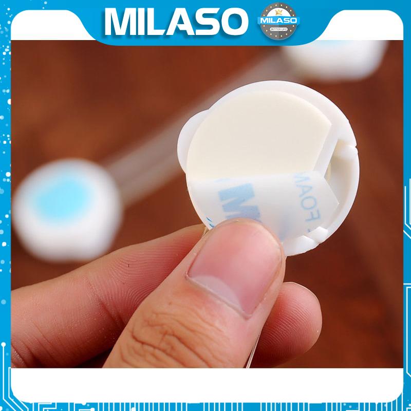 Khóa tủ lạnh MILASO khóa tủ gỗ, ngăn kéo, bồn cầu an toàn cho bé HG-001125