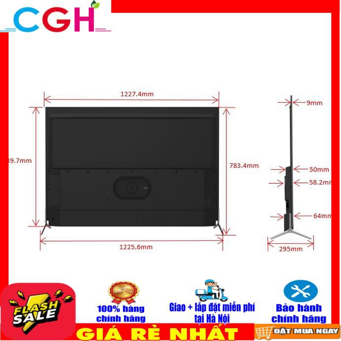 Tivi TCL 55 inch Qled 4K Android tivi 55C815 (Miễn phí vận chuyển tại hà nội)